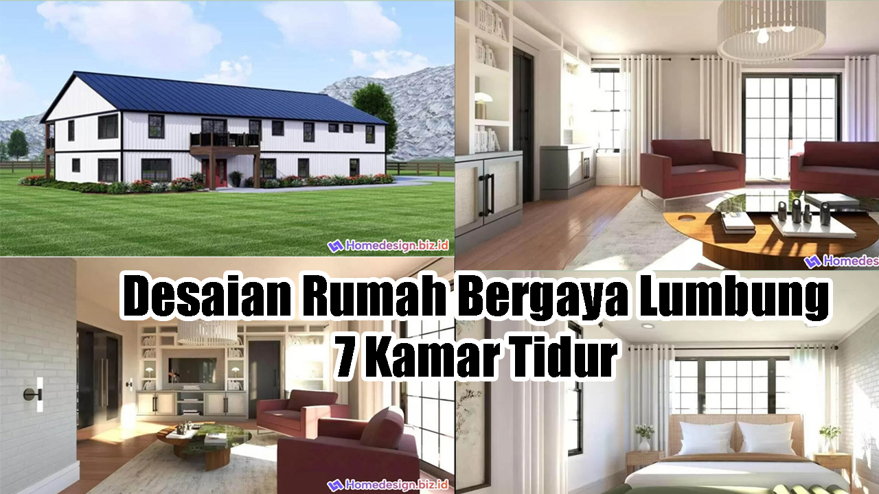 Desaian-Rumah-Bergaya-Lumbung-7-Kamar-Tidur