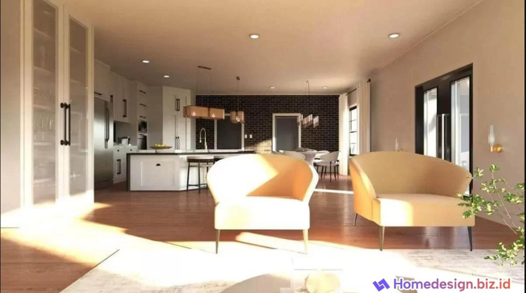 Desaian Rumah Bergaya Lumbung, 7 Kamar Tidur dengan Denah Lantai yang Menakjubkan