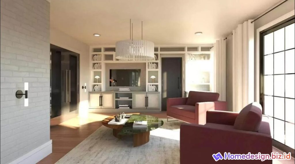 Desaian Rumah Bergaya Lumbung, 7 Kamar Tidur dengan Denah Lantai yang Menakjubkan