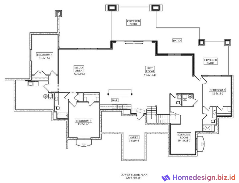 Desain Rumah 2 Kamar Tidur