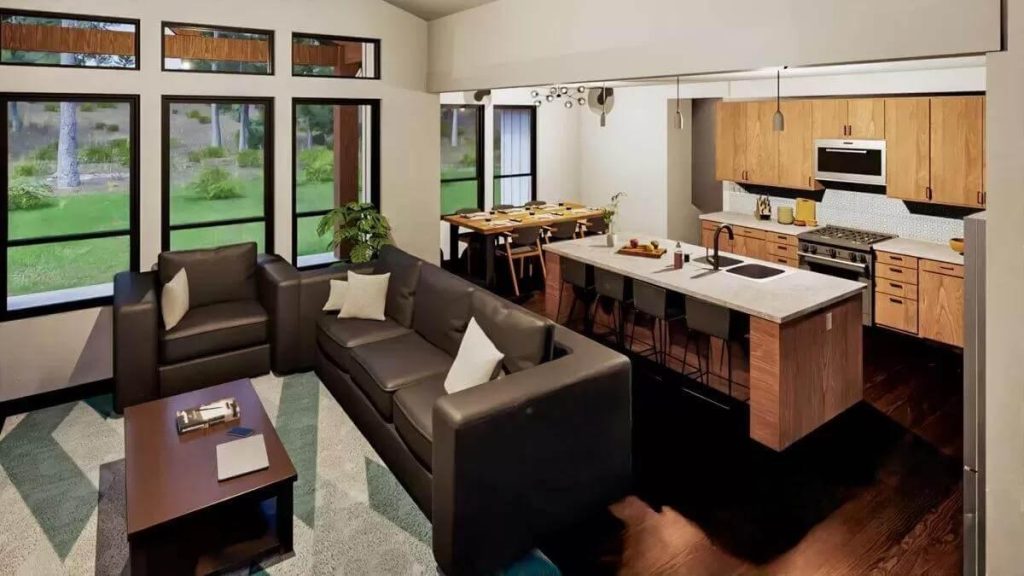 Desain Rumah 3 Kamar Tidur Dengan Ruang Utama Berkubah