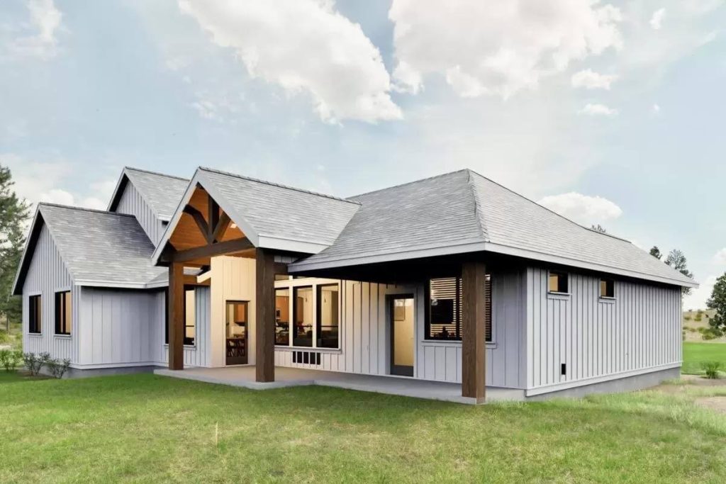 Desain Rumah 3 Kamar Tidur Dengan Ruang Utama Berkubah