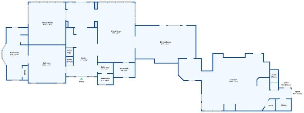 Desain Rumah Manor 9 Kamar Tidur Dengan Teras dan Kolam Renang yang Luas